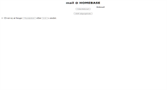 Desktop Screenshot of mail.homebase.dk