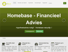 Tablet Screenshot of homebase.nl